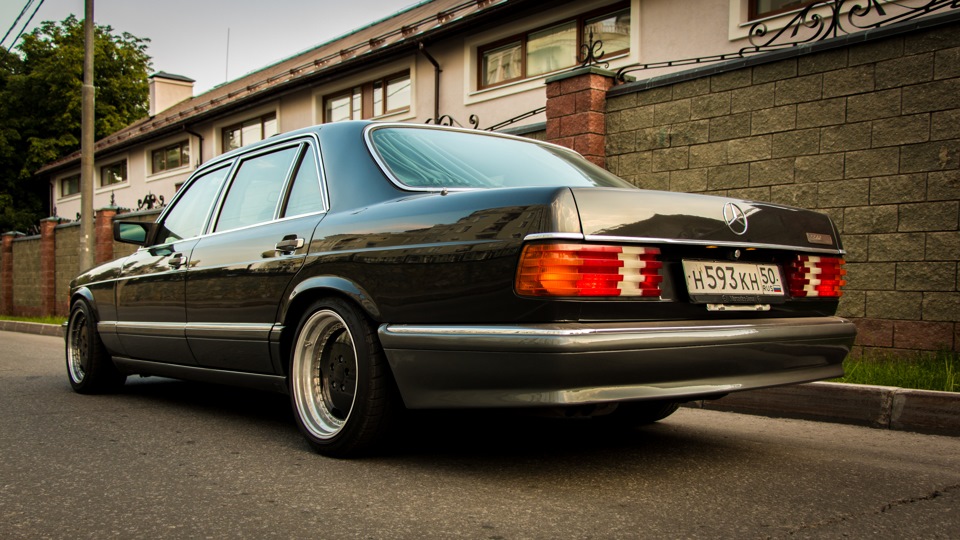 Мерседес w126 stance