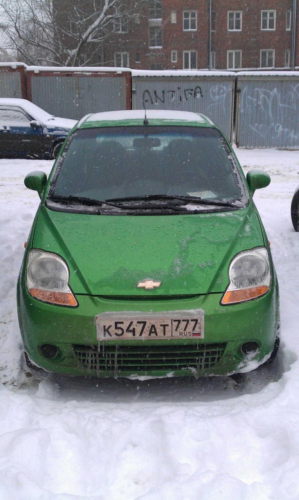 100000км — Chevrolet Spark (M200/M250), 0,8 л, 2005 года | просто так ...