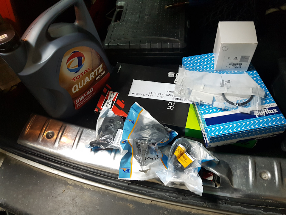 7. Очередное ТО и крепление глушителя — Peugeot 307 SW, 2 л, 2004 года ...
