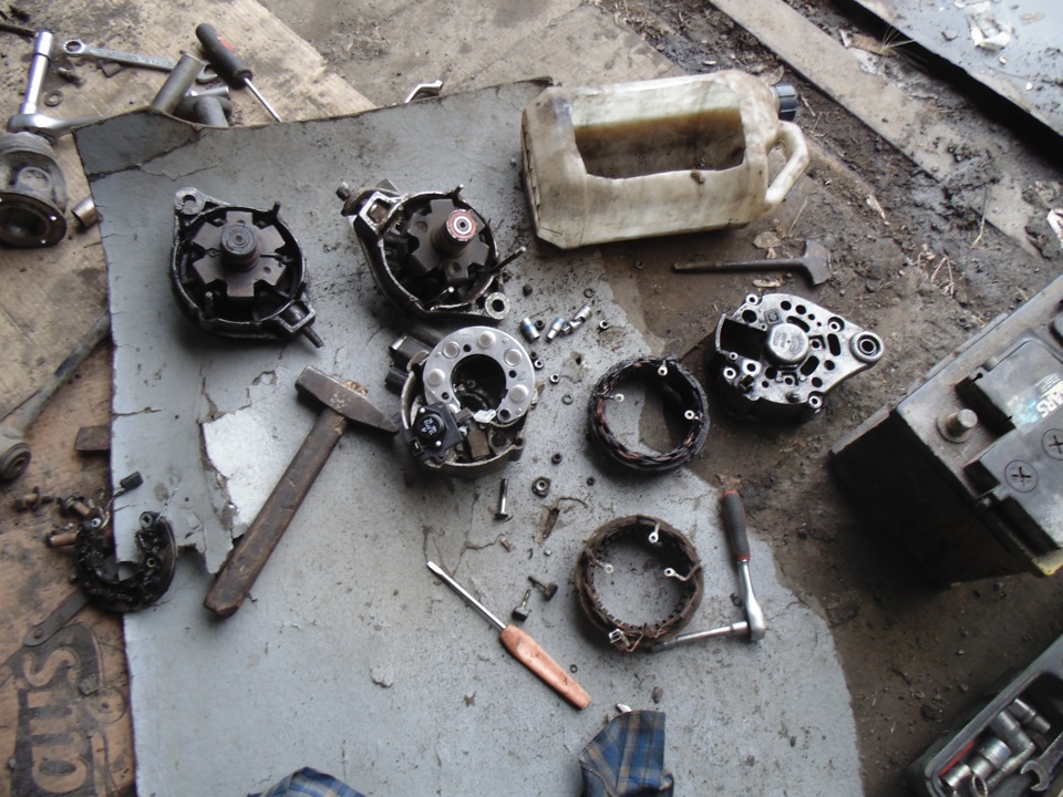 Без контактное зажигание, ГенА и немного ходовки(перед) — LADA 21053, 1 ...