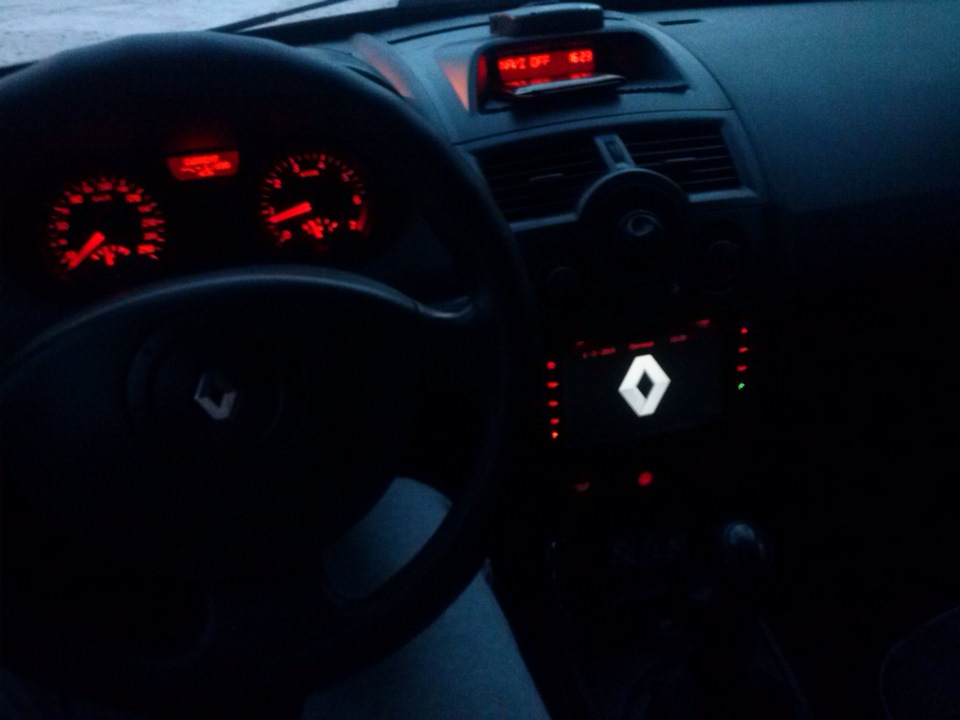 renault megane 2 замена подсветки печки renault megane 2 замена подсветки печки