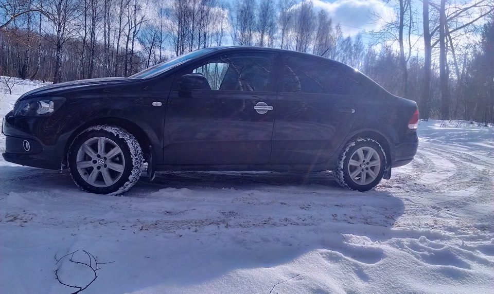 Грязнуля) — Volkswagen Polo Sedan, 1,6 л, 2013 года | просто так | DRIVE2