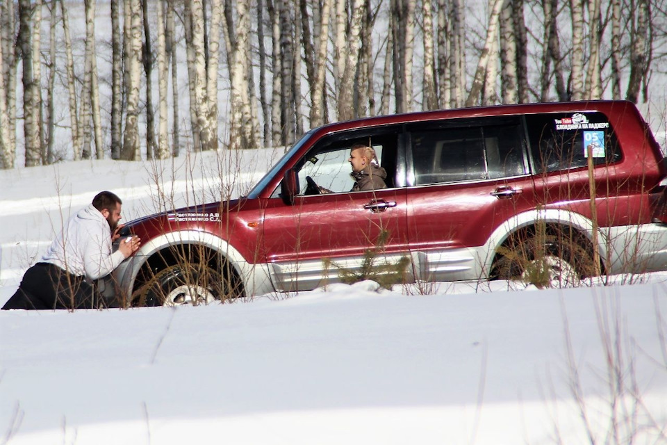 Джип-спринт Отморозы 2018 — Mitsubishi Pajero (3G), 3,2 л, 2002 года ...