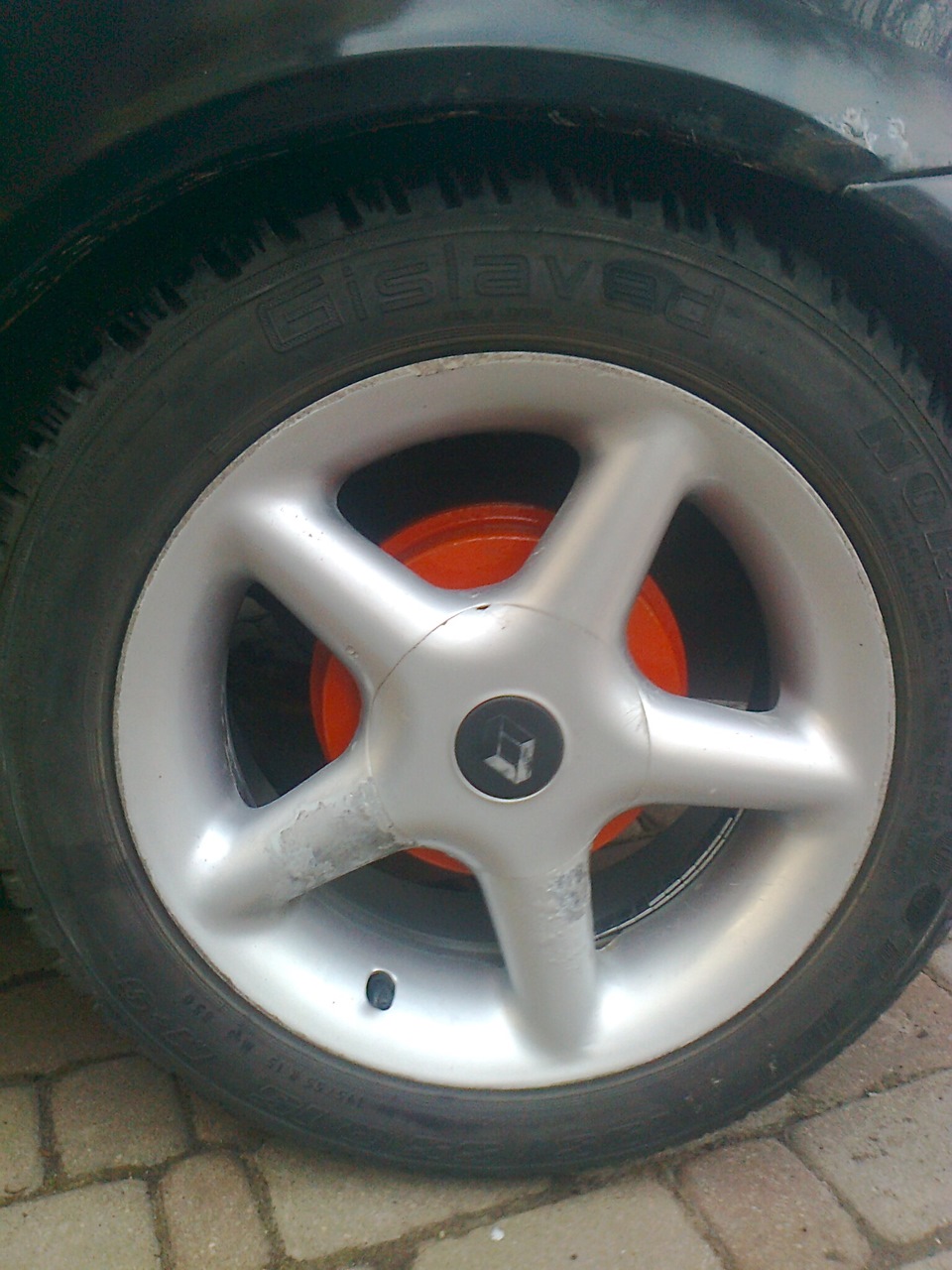 Покраска задних тормозных барабанов на Рено Меган Купе — Renault Megane ...