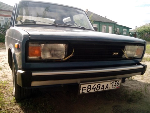 Как снять решетку радиатора ваз 2105 Бортжурнал Lada 2105 '03 Uranus