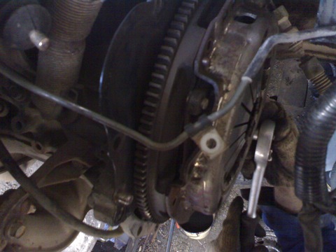 clutch replacement photo report continued - Toyota Celica 20 L 1998