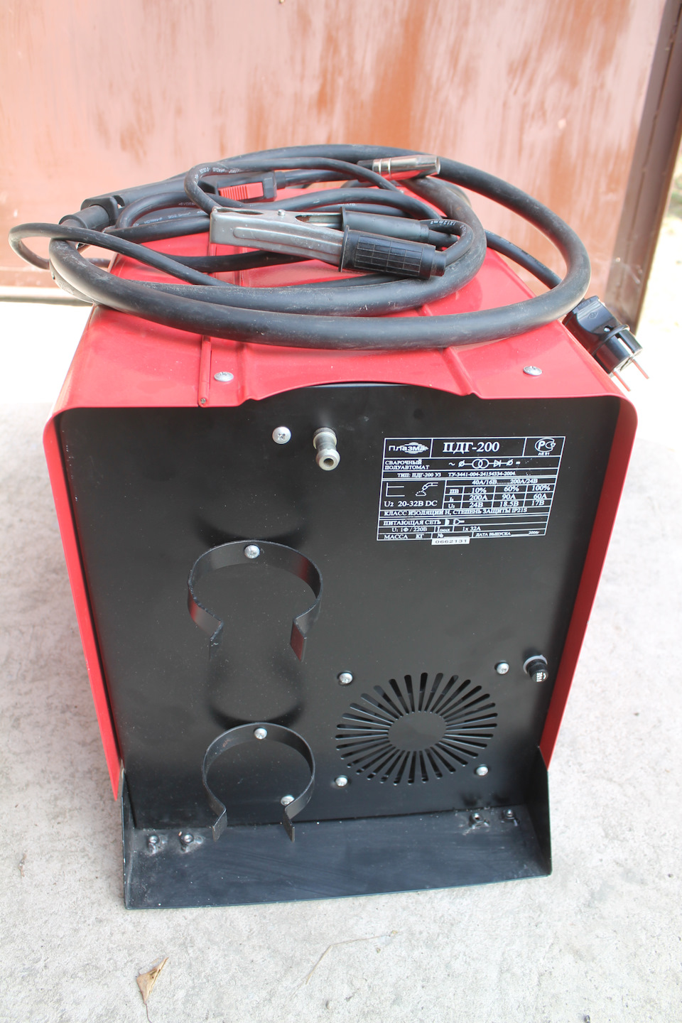 Полуавтомат трансформаторного типа "Плазма" ПДГ-200 в деле — Lada 21063 ...