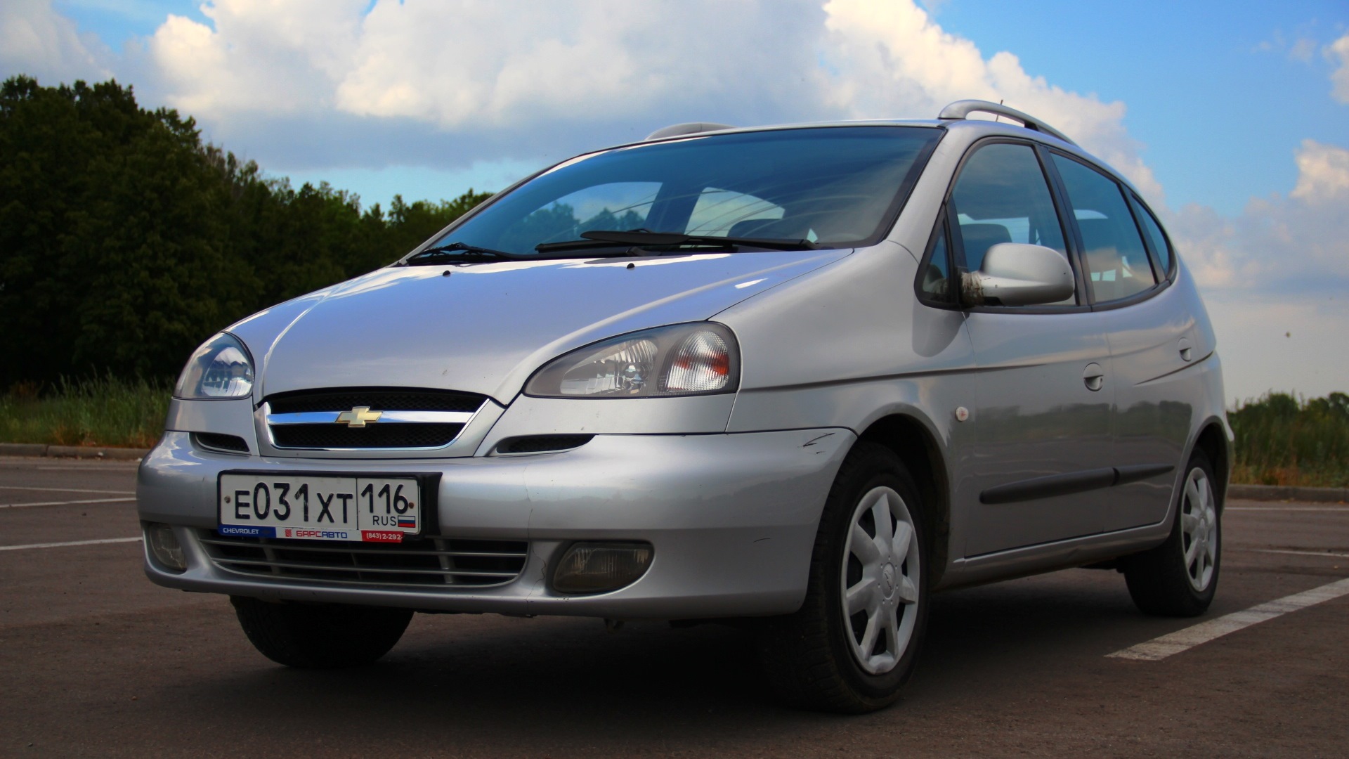 Chevrolet Rezzo 1.6 бензиновый 2007 | в ней можно жить на DRIVE2