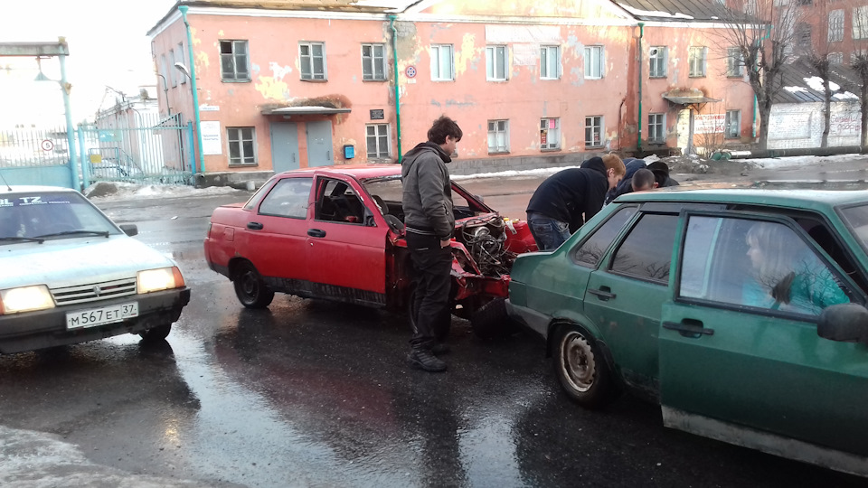 Битый небитого везет — Lada 21093i, 1,5 л, 2002 года | прикол | DRIVE2