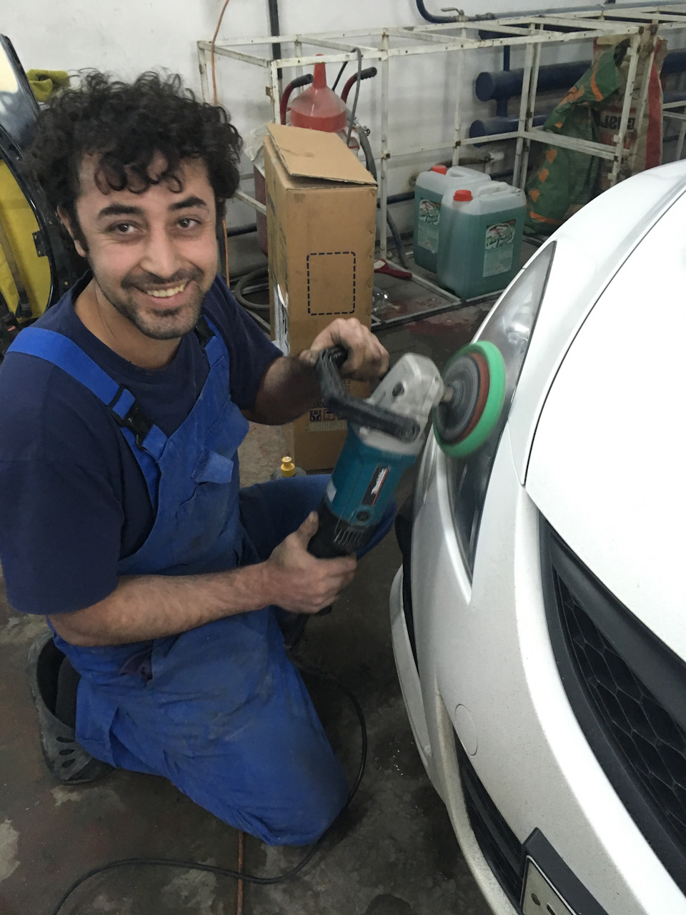 Полировка передних фар! — Mazda 6 (2G), 2 л., 2011 года визит на