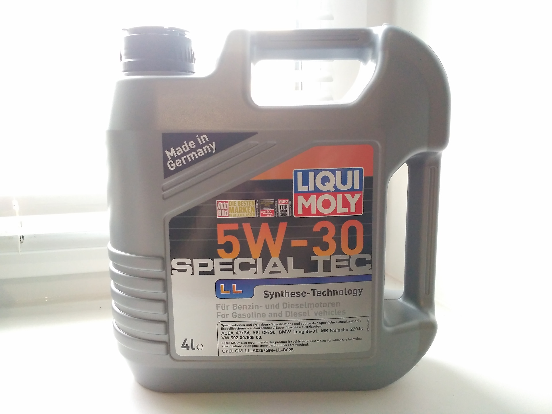 Liqui moly special tec отзывы