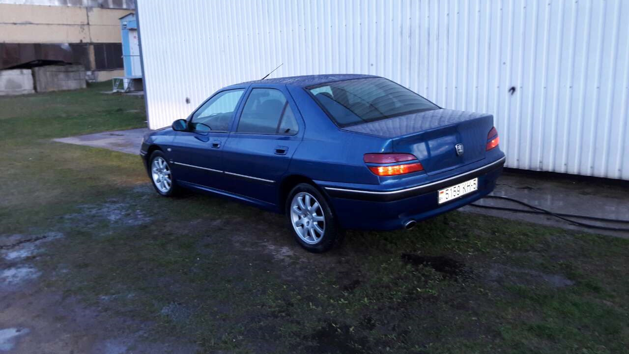 Peugeot 406 2.0 дизельный 2001 | Синяя Пиана на DRIVE2