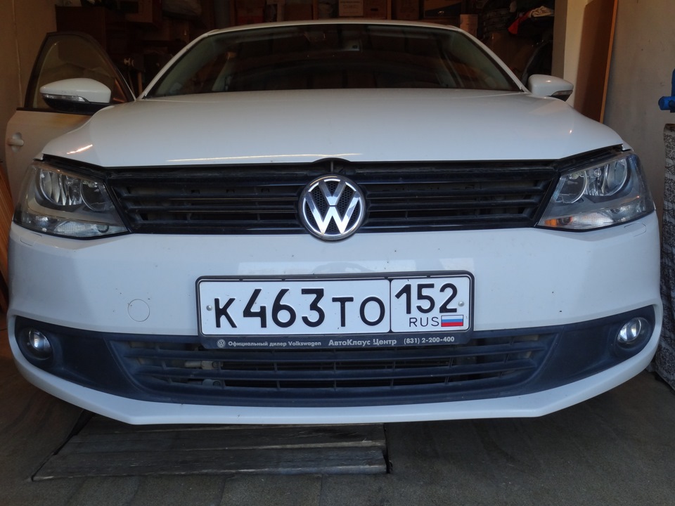Лампы диодные в поворотники — Volkswagen Jetta VI, 1,4 л, 2012 года ...