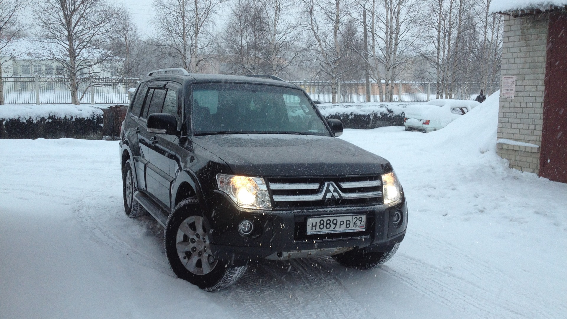 Mitsubishi Pajero (4G) 3.2 дизельный 2008 | Танк ТД-3,2 на DRIVE2