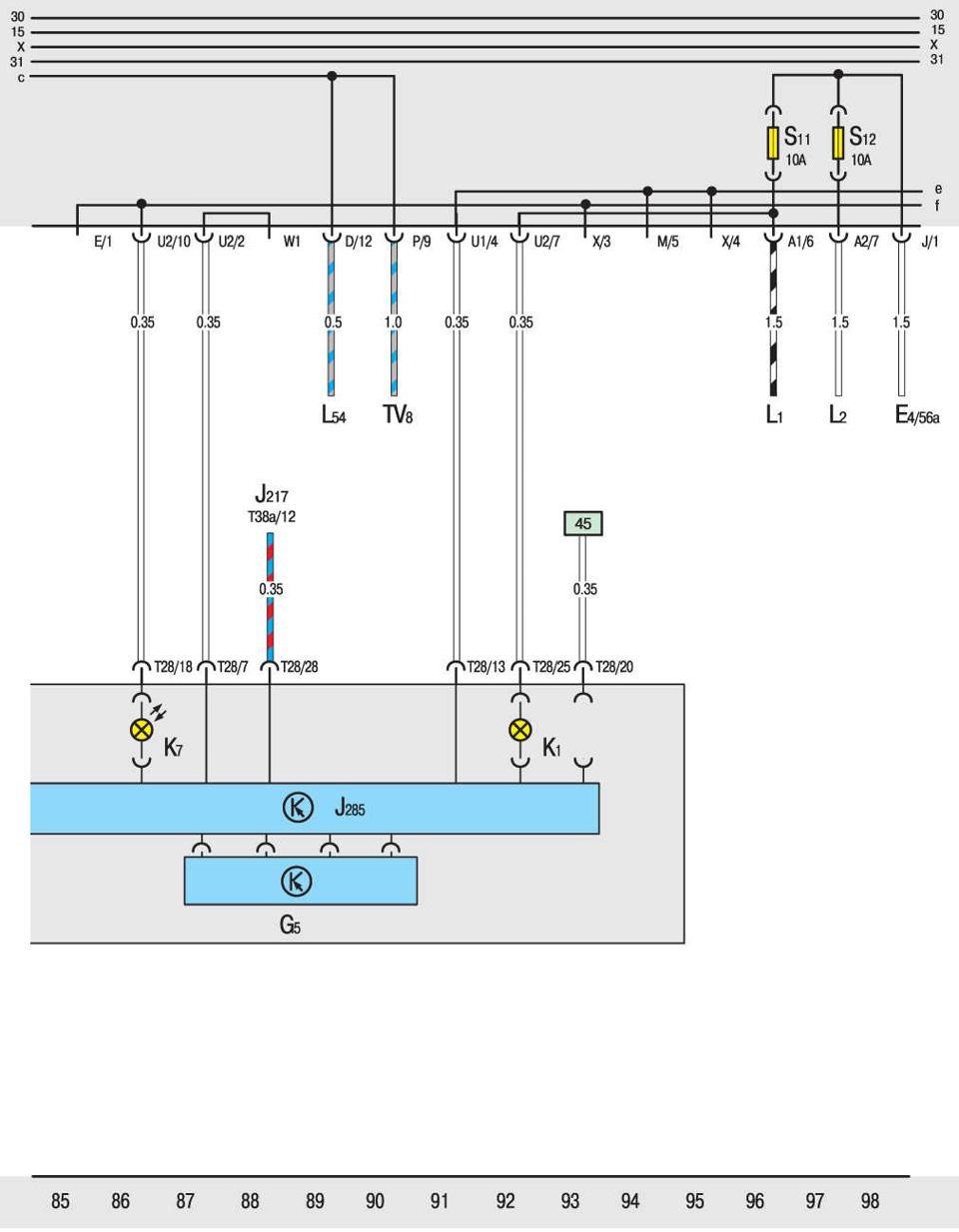 4. Схема свечей т4 фольксваген. Блок центрального замка фольксваген т4 схема. Схема переключателя света vw т4. Vw t4 схемы.