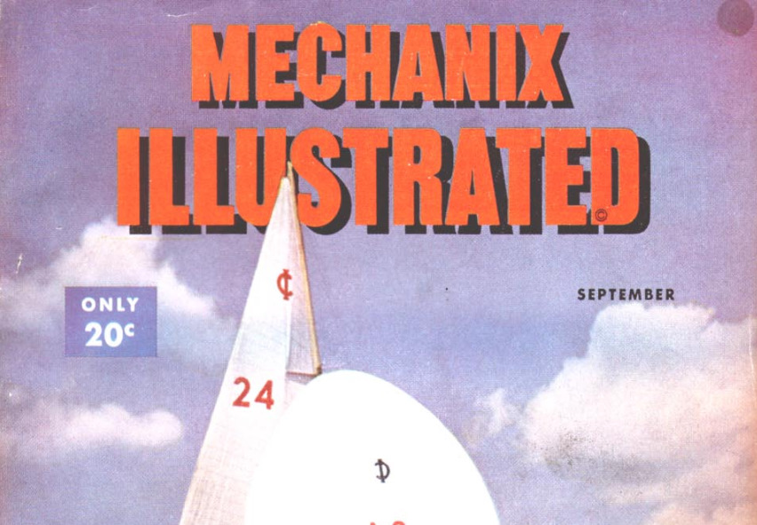 Винтажный прицеп-капля. Чертежи 1947 года) — Сообщество «Прицепы» на DRIVE2