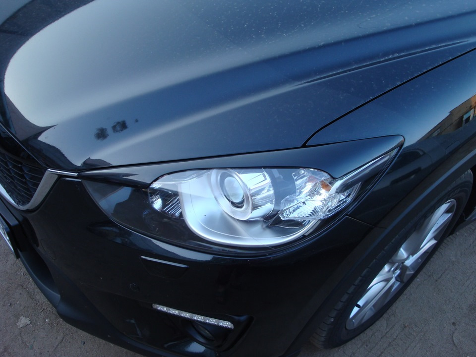 Установка ДХО! - Mazda CX-5 (2G), 2,5 л, 2017 года аксессуары DRIVE2