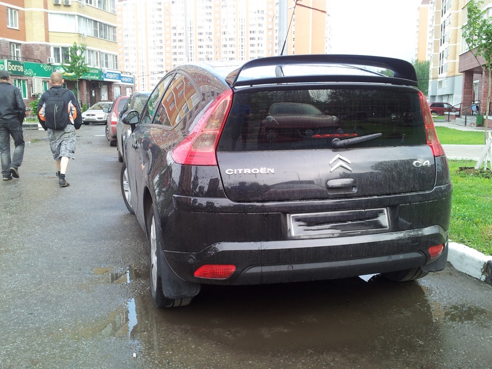 Спойлер vts — Citroen C4 (1G), 1,6 л, 2008 года | стайлинг | DRIVE2
