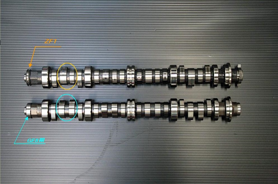 SPOON HIGH CAMSHAFT KIT или Fit RS GE8 HEAD COMPLETE — Honda CR-Z