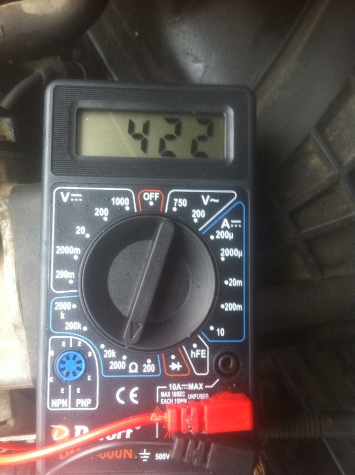 ДТОЖ, плохой запуск на холодную — Volkswagen Sharan (1G), 2 л, 1996 ...