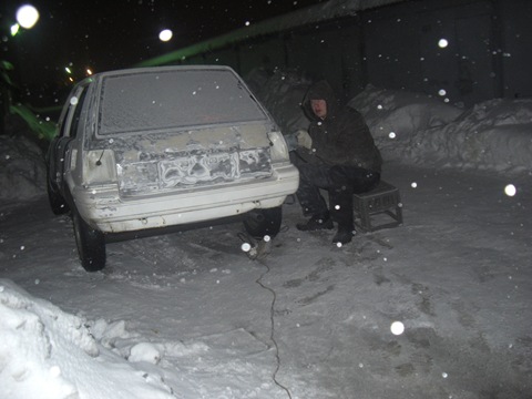 finally repainting - Toyota Starlet 13 liter 1988