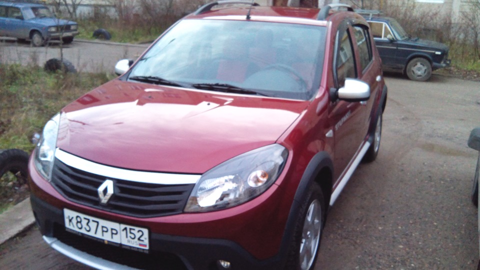 Renault Sandero 1G 1.6 бензиновый 2013 Степашка на DRIVE2