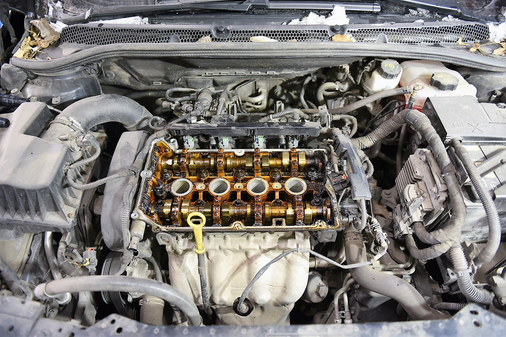 Двигатель 1.6 дизель масло