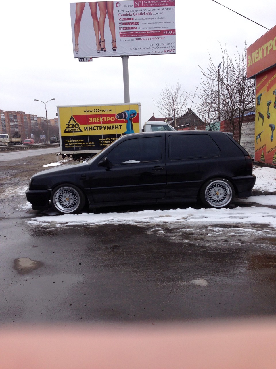 Собрал на лето, поставил винты, заменил опоры, завалил колеса ...