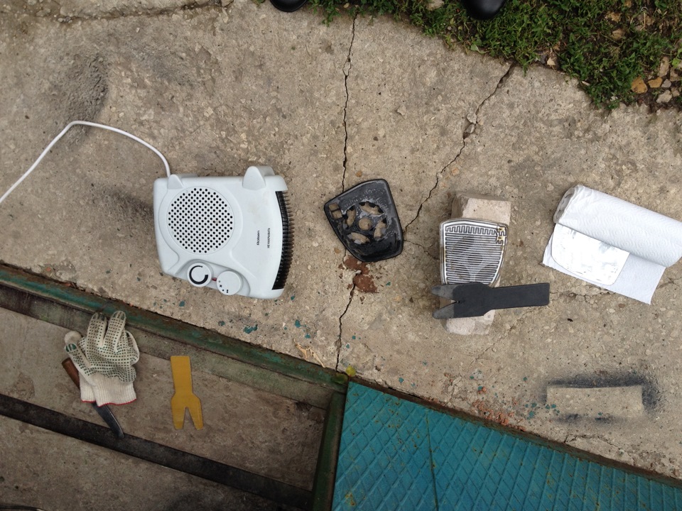 Замена нагревательного элемента в зеркале заднего вида на ГЭН-55 — Ford ...