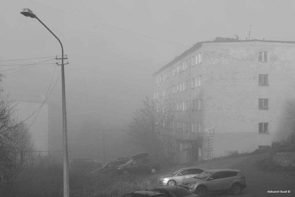 Время туманов в городе-герое Мурманске. — DRIVE2