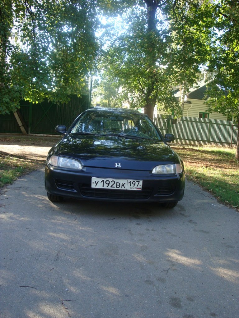 Первые дни и какой она была — Honda Civic Hatchback (5G), 1,6 л, 1994 ...