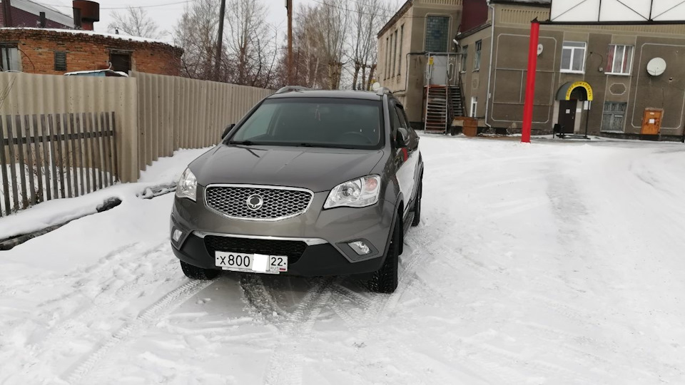 Закис трос ручного тормоза — SsangYong Actyon (2G), 2 л, 2012 года ...