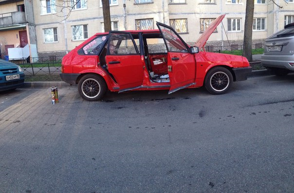Шумка\\Тосол в салоне\\ Мовиль\\ — Lada 2109, 1,3 л, 1988 года | своими ...