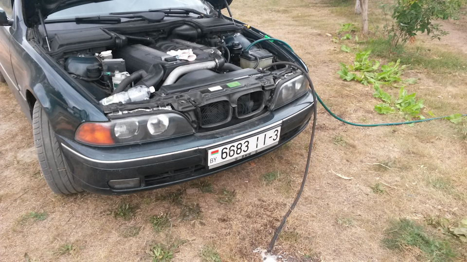 Система охлаждения — BMW 5 series (E39), 2,5 л, 1998 года | своими ...