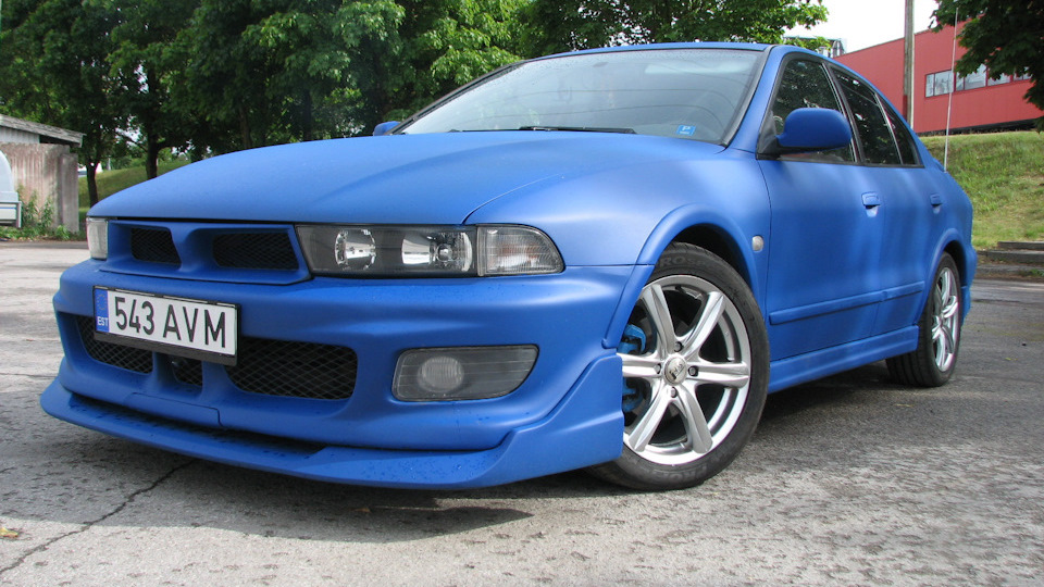 Видео с кольца. — Mitsubishi Galant (8G), 2,5 л, 2001 года | покатушки ...