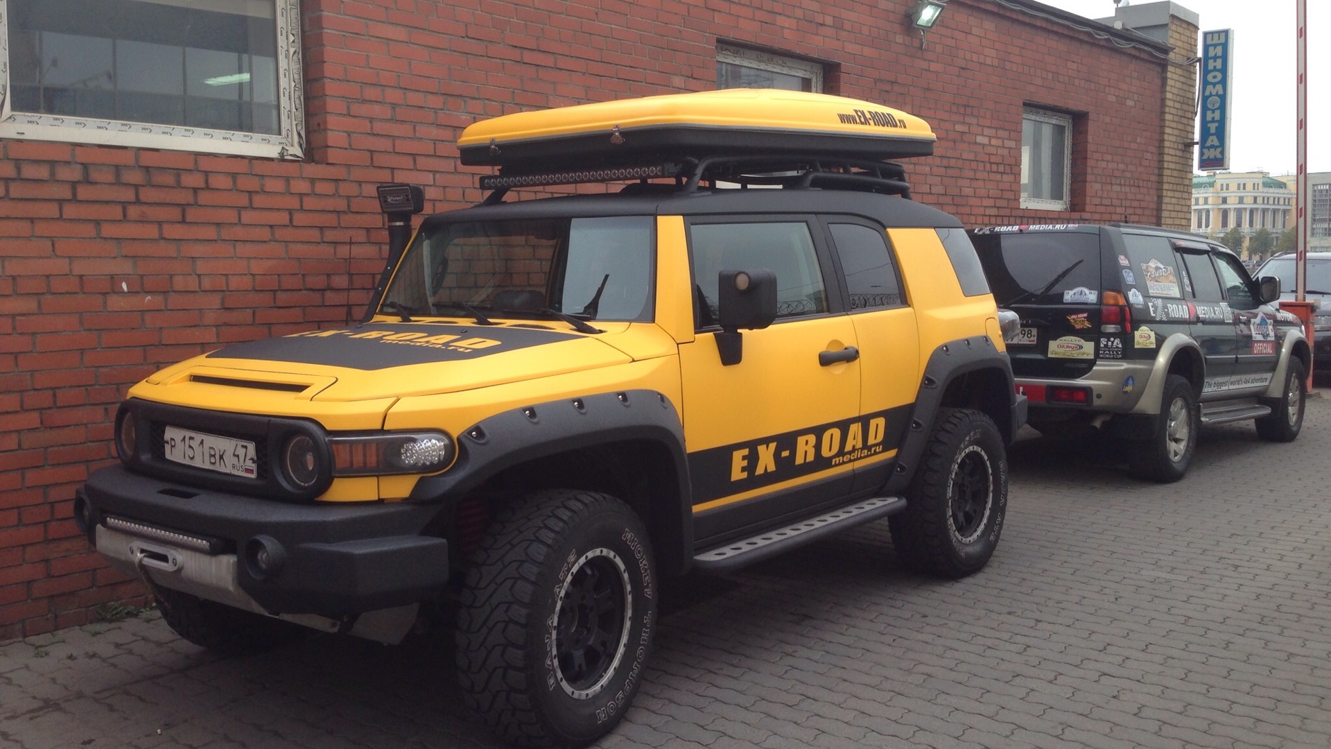 Toyota FJ Cruiser экспедиционник