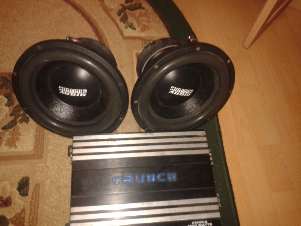Усилитель Crunch 2.1400 для двух Sundown Audio E10 D4 — Daewoo Nexia ...