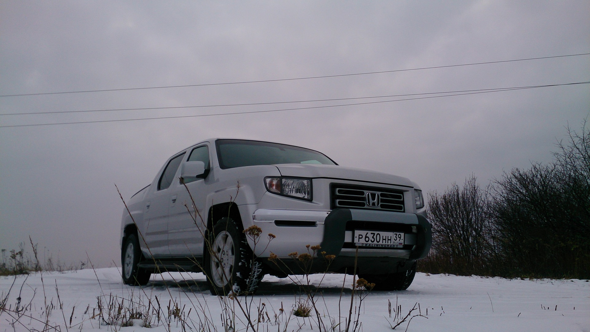 Honda Ridgeline (1G) 3.5 бензиновый 2006 | БТР-152 на DRIVE2