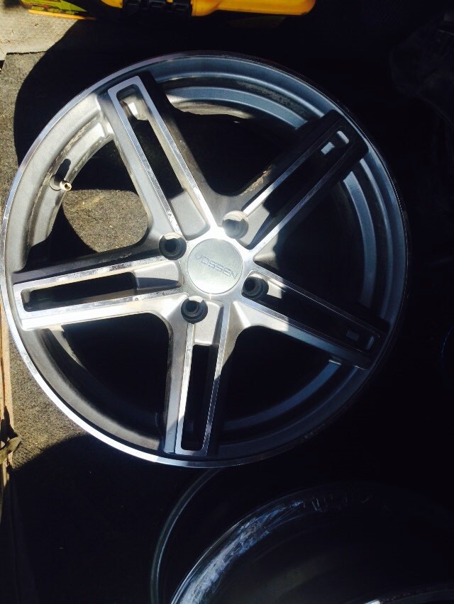 Диски Реплика Vossen CV5 r 15 — Volkswagen Vento, 1,8 л, 1994 года ...