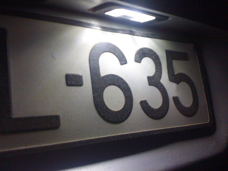 Номерной знак сияет))) — BMW 5 series (E39), 3 л, 2001 года | тюнинг ...