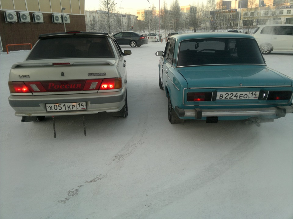 Закатал задние фары наконец то :) — Lada 2106, 1,8 л, 1991 года ...