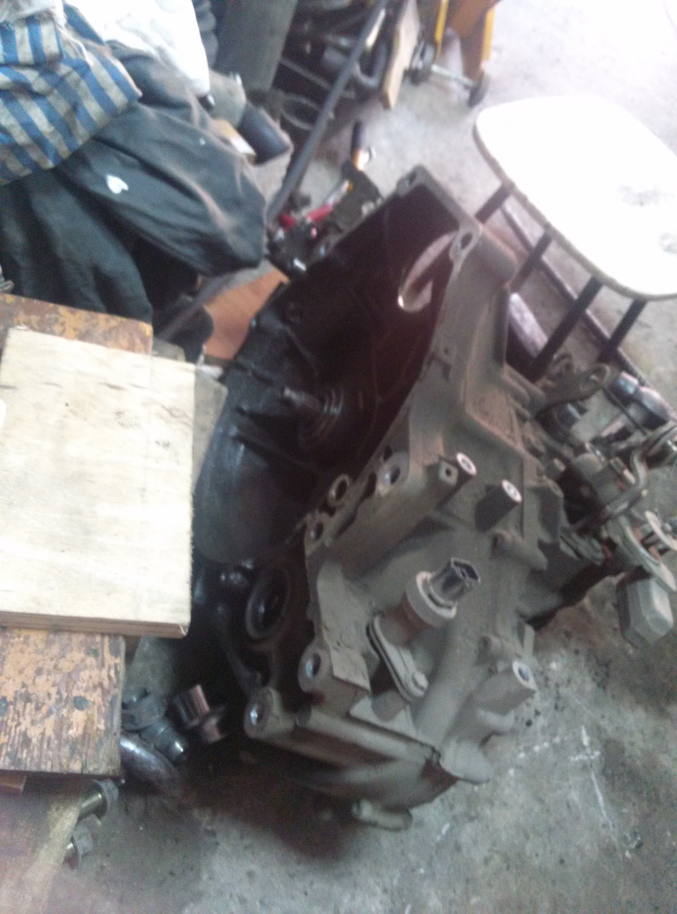 О том как менялся коренной сальник. — Honda Civic Ferio (7G), 1,7 л ...