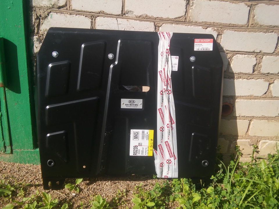 Как у всех #5 Защита картера двигателя R4010A2100 — KIA Ceed SW (2G), 1 ...