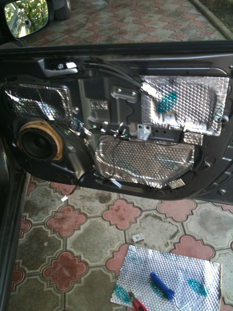 Фронт Morel Pulse 6 + шумка дверей — Hyundai Solaris (1G), 1,4 л, 2011 ...