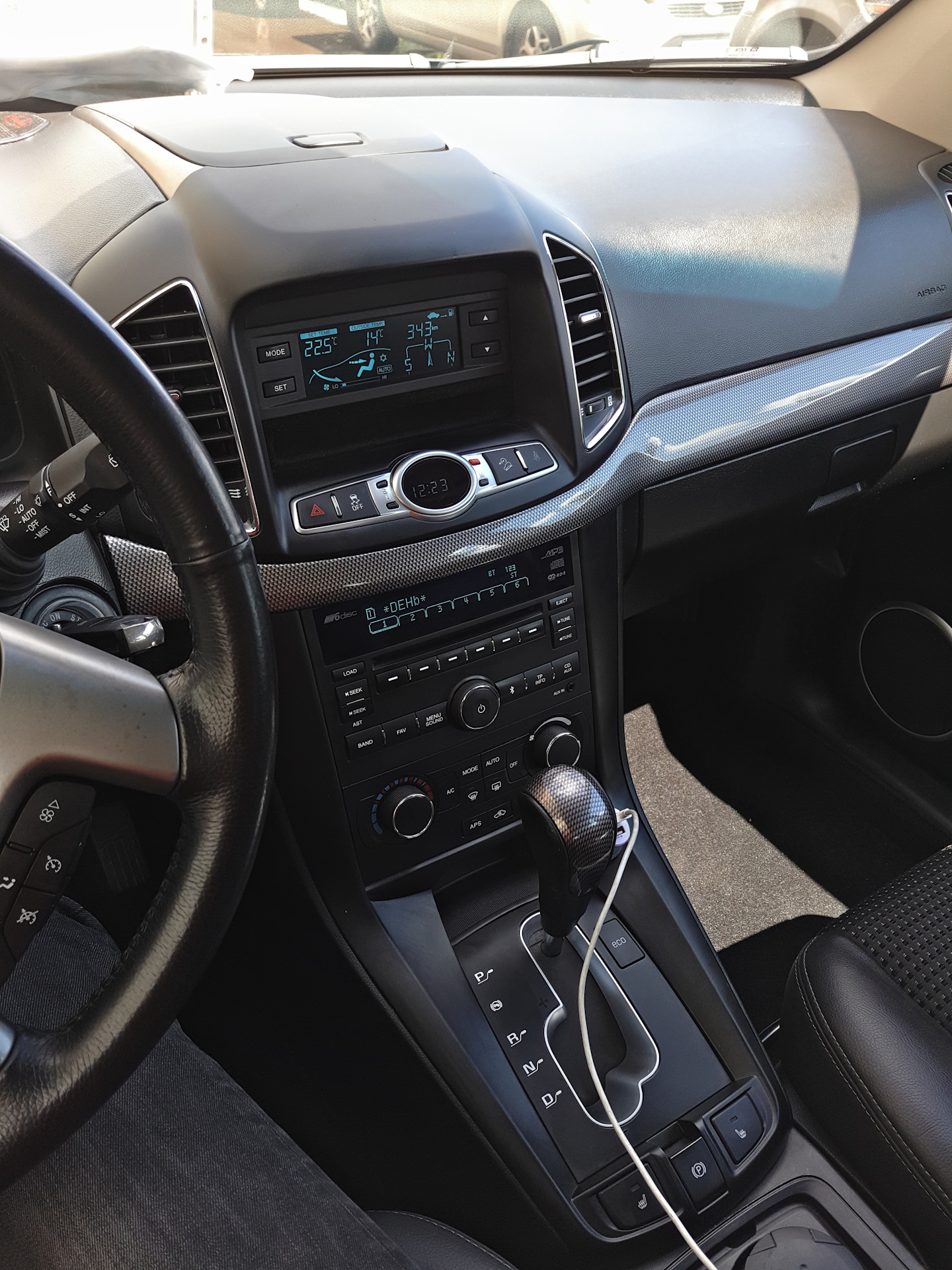 Chevrolet captiva салон
