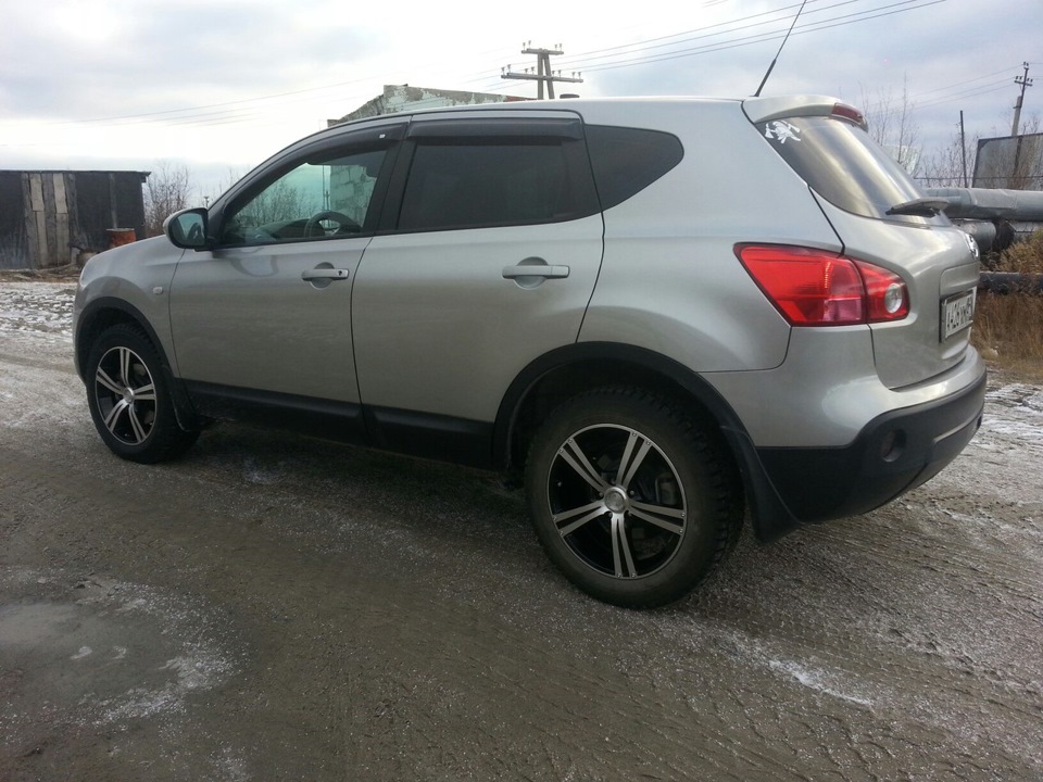 Новые тапки на кешу…радости нет границ… — Nissan Qashqai (1G), 1,6 л ...