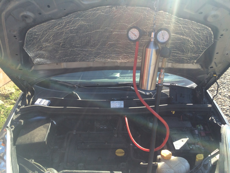 Промывка инжектора и чистка дроссельной заслонки — Opel Corsa D, 1,2 л ...