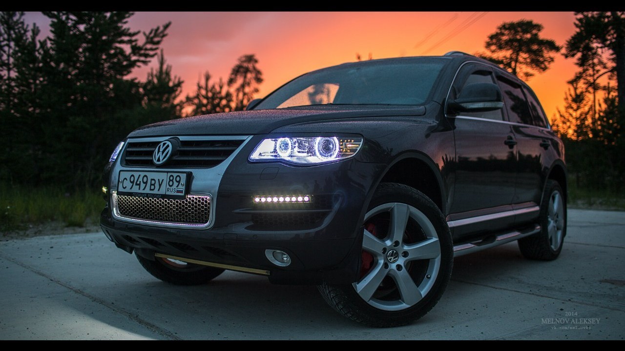 Volkswagen Touareg 2 оптика