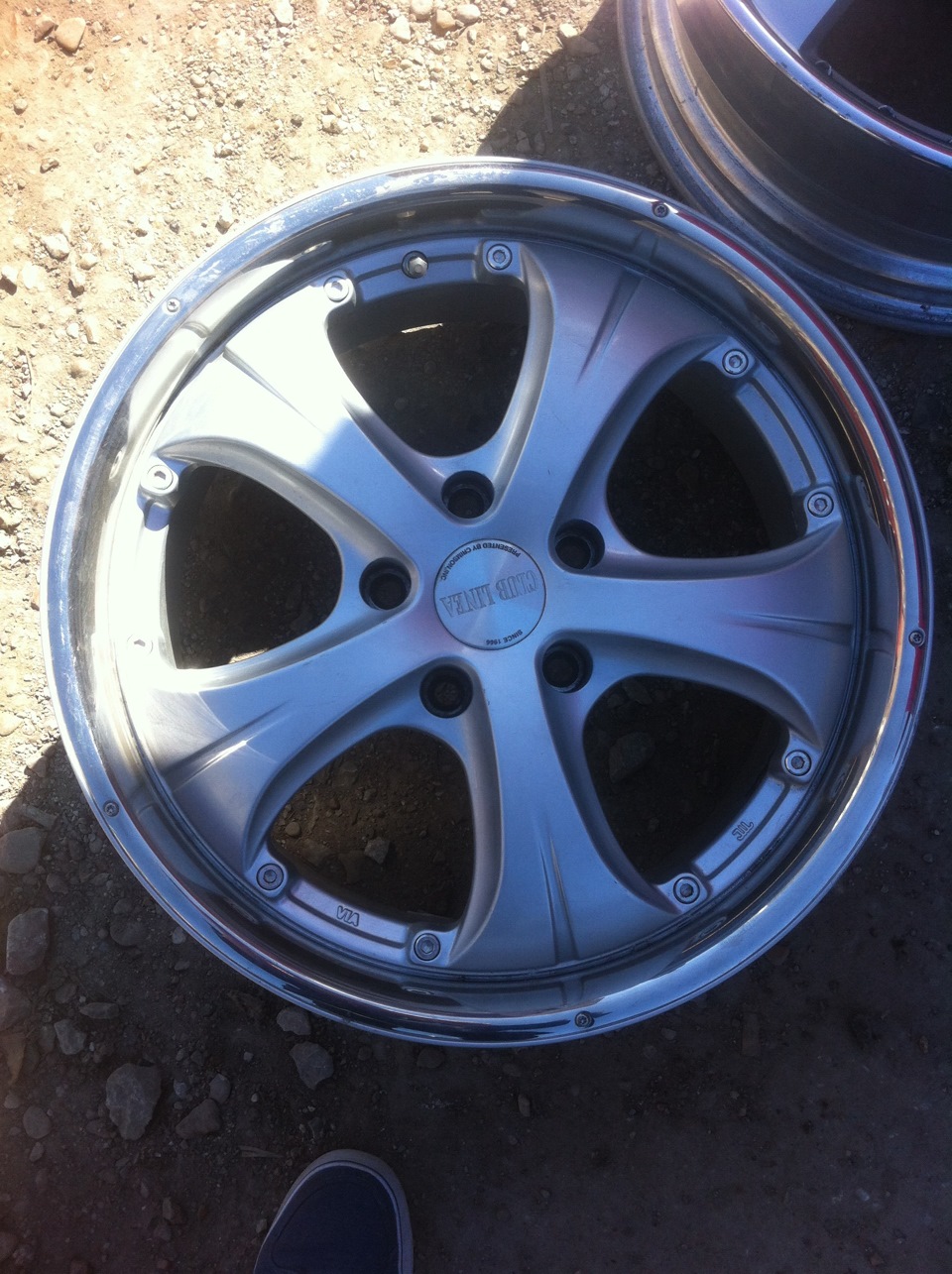Купил на лето б/у япу R17 CRIMSON Club Linea — Mitsubishi Lancer X, 1,8 ...