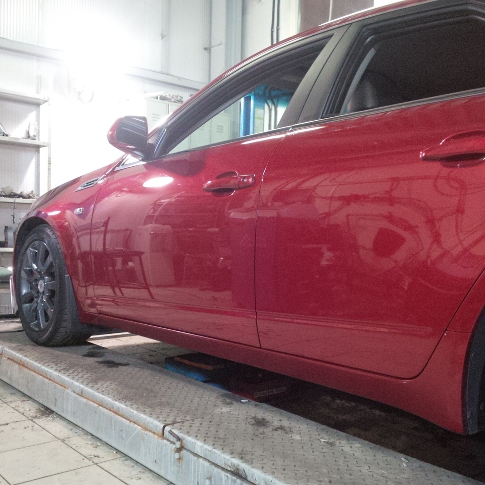 Фото в бортжурнале Cadillac CTS (2G)